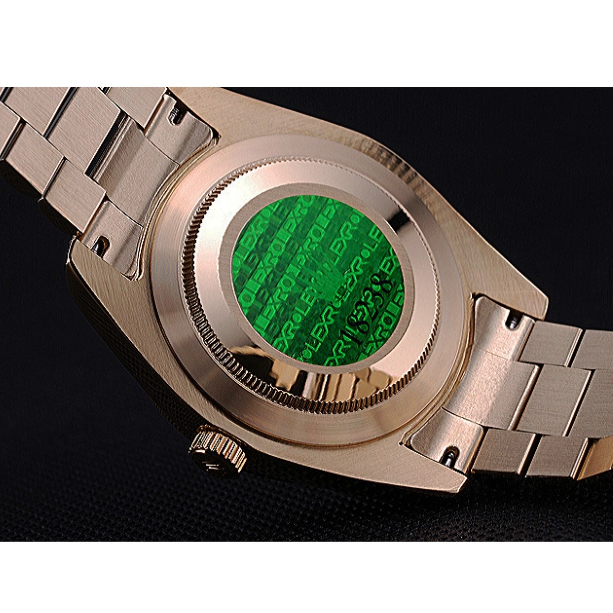 Aaa replica watch 622546 Rolex Day-Date Dial Bracelet White Gold 0807